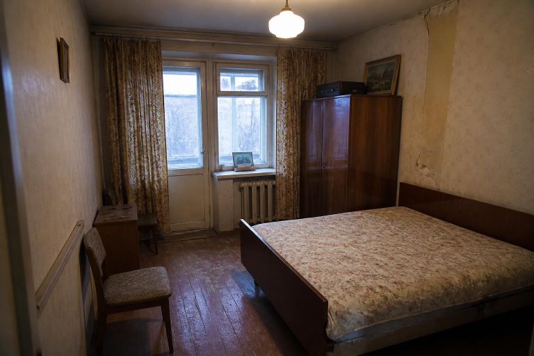 Исходное фото комнаты до редизайна